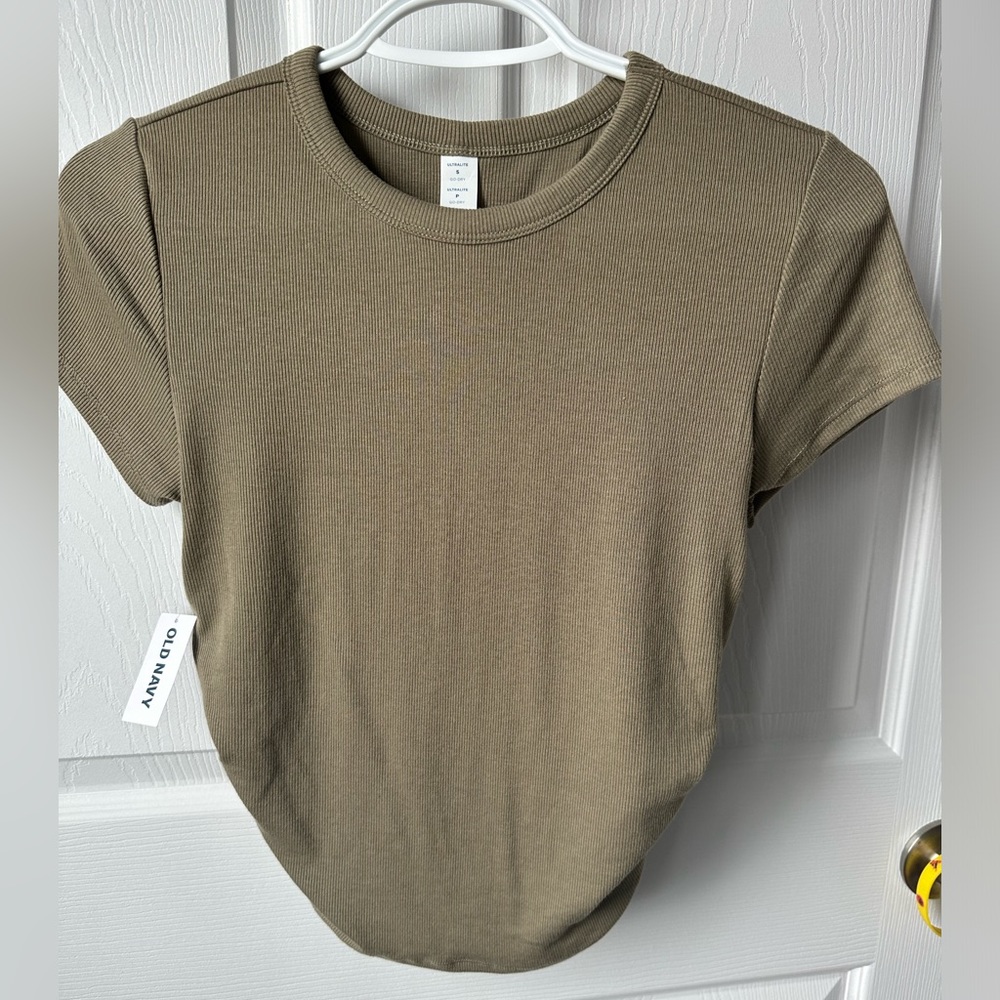 Cropped open back tee - Picture 2 of 2